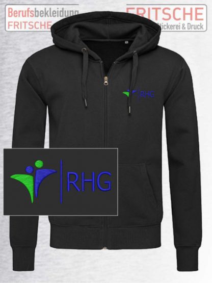 RHG-Herren-Active-Kapuzen-Sweatjacke