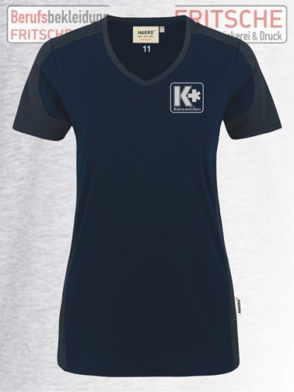Koitz ambulance-Contrast T-Shirt Damen