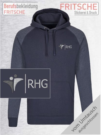RHG-Herren-Kapuzen-Hoody-Raglan – Bild 2
