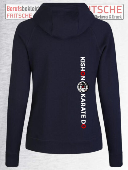 Kishon Karate-Zip-Hoodie Damen – Bild 4