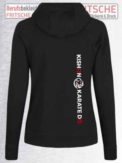 Kishon Karate-Zip-Hoodie Damen – Bild 2