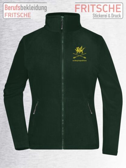 Schaftspalter-Fleecejacke-Damen