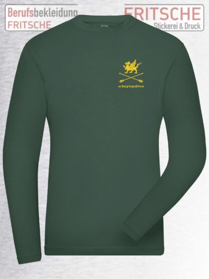 Schaftspalter-Longsleeve-Herren