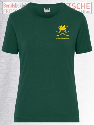 Schaftspalter-T-Shirt-Damen